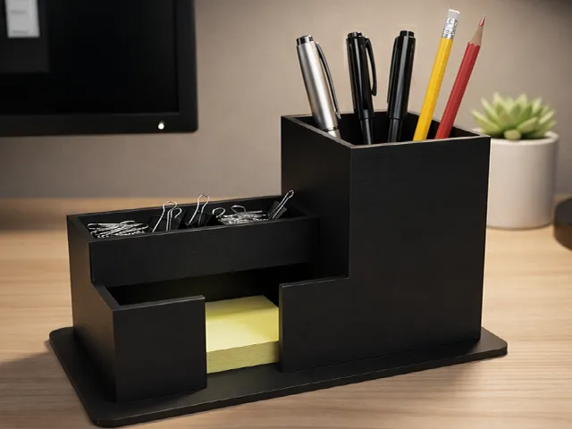Minimalist 3-in-1 Desk Organizer
