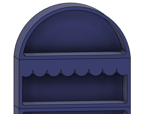 Miniatures Shelf Display