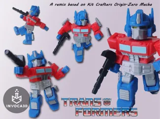 Optimus Prime Origin-Zero Mecha Remix