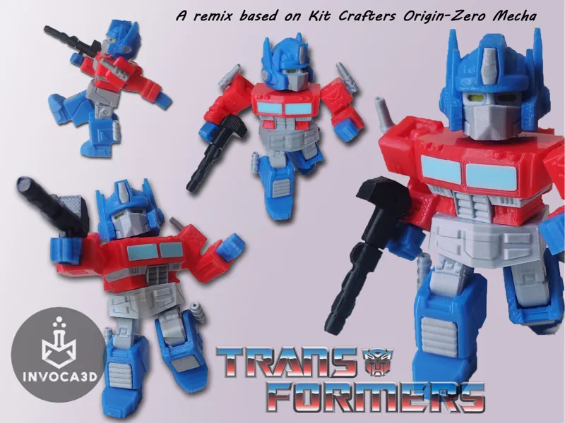 Optimus Prime Origin-Zero Mecha Remix
