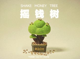 摇钱树，真的可以摇哦