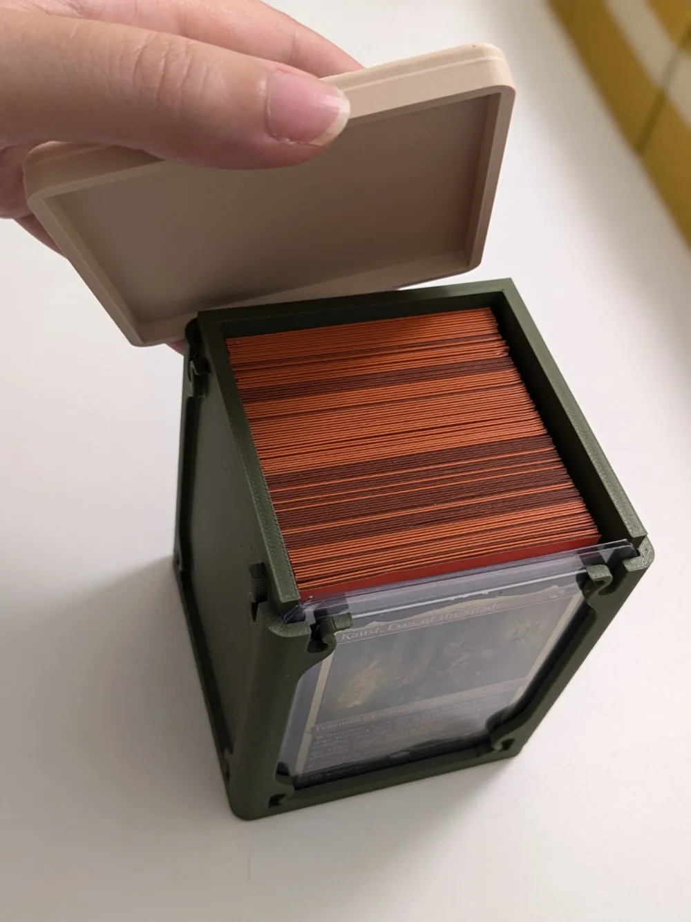 Simple MTG Deck Box with Commander Toploader Remixed by Fart House ...