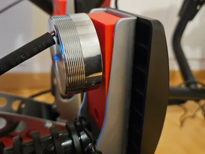Bass shaker suport for fanatec csl pedals