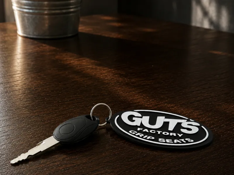 Guts Racing keychain