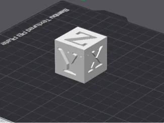 Cubo de calibración