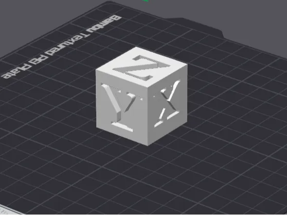 Cubo de calibración
