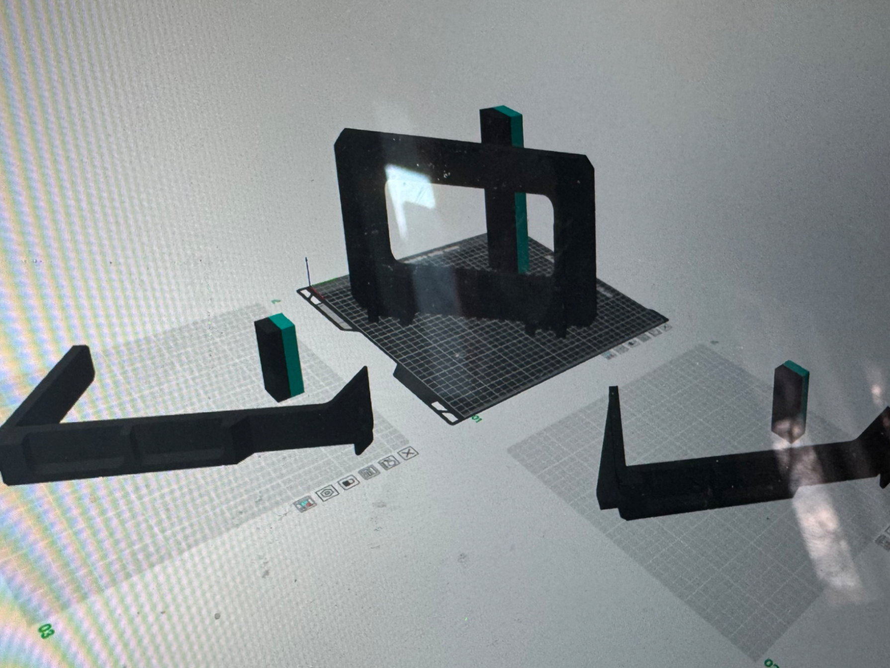 Eibos Polyphemus Side Shelf DP3 riser H2 series.