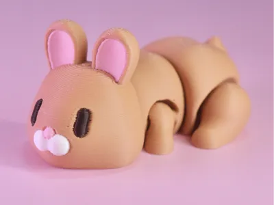 Articulated Flexi Bunny