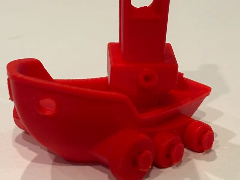 Print-in-place Tank Benchy with moving turret