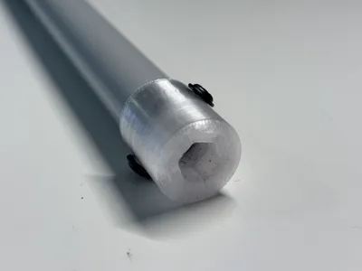 Long nut driver for threaded rod (M4, M5, M6, M8)