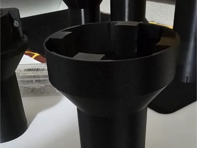 2.5" Female Twist Lock Magnet Dust Collect Connect