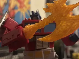 flaming energy axe for ss86 Optimus prime 
