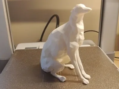Borzoi Low Poli
