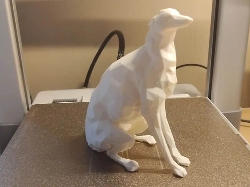 Borzoi Low Poli