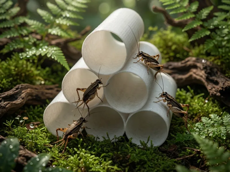 3D Terrarium-Deko Versteck-Röhren