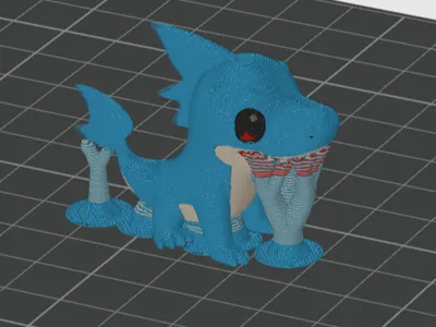 Dog and shark mix