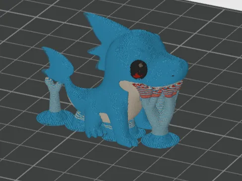 Mezcla de perro y tiburón
