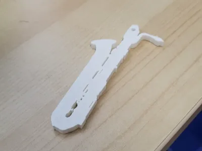bari saxophone keychain