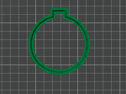 Ornament-Shaped Cookie Cutter