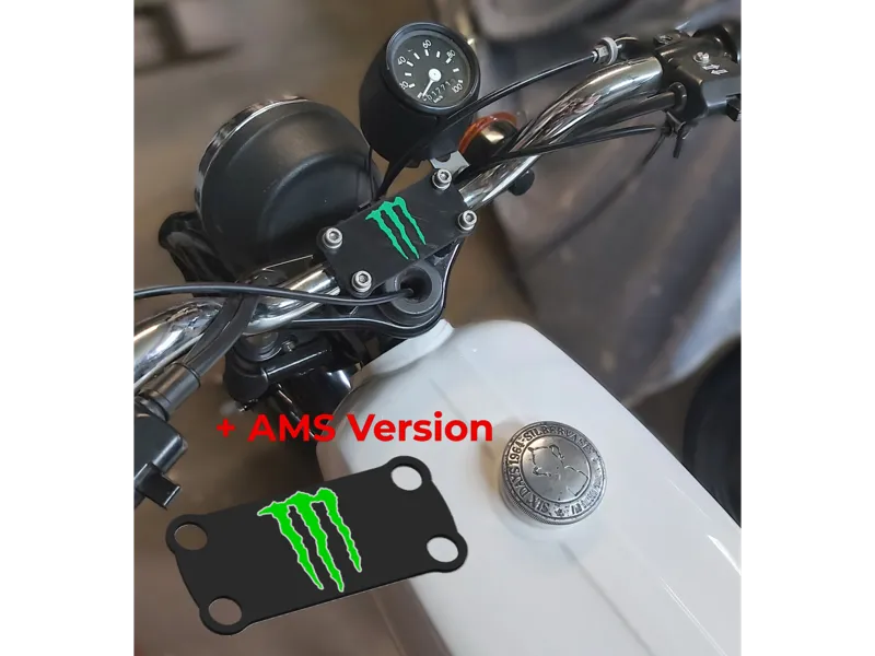 Simson S50/51 Lenkerauflage Blech - Monster Energy