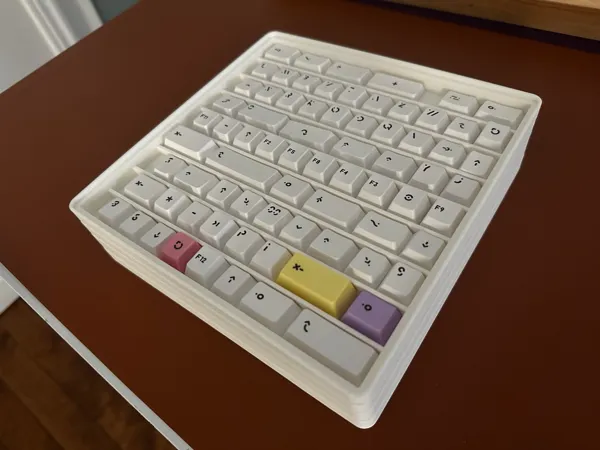 Plateau empilable pour keycaps