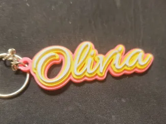 Name keychain "Olivia"