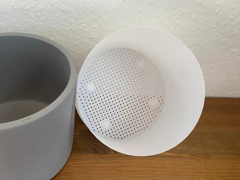 Pflanztopf Plastik Innentopf Ø15cm H12.     15x12