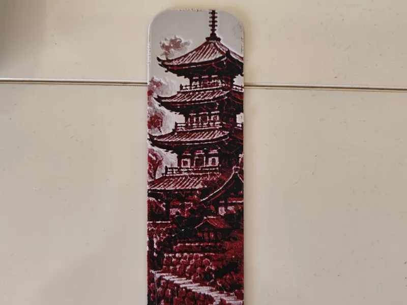 Pagoda Zen Bookmark