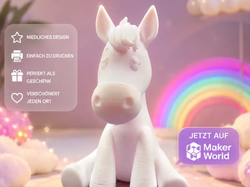 Süßes verträumtes Pony