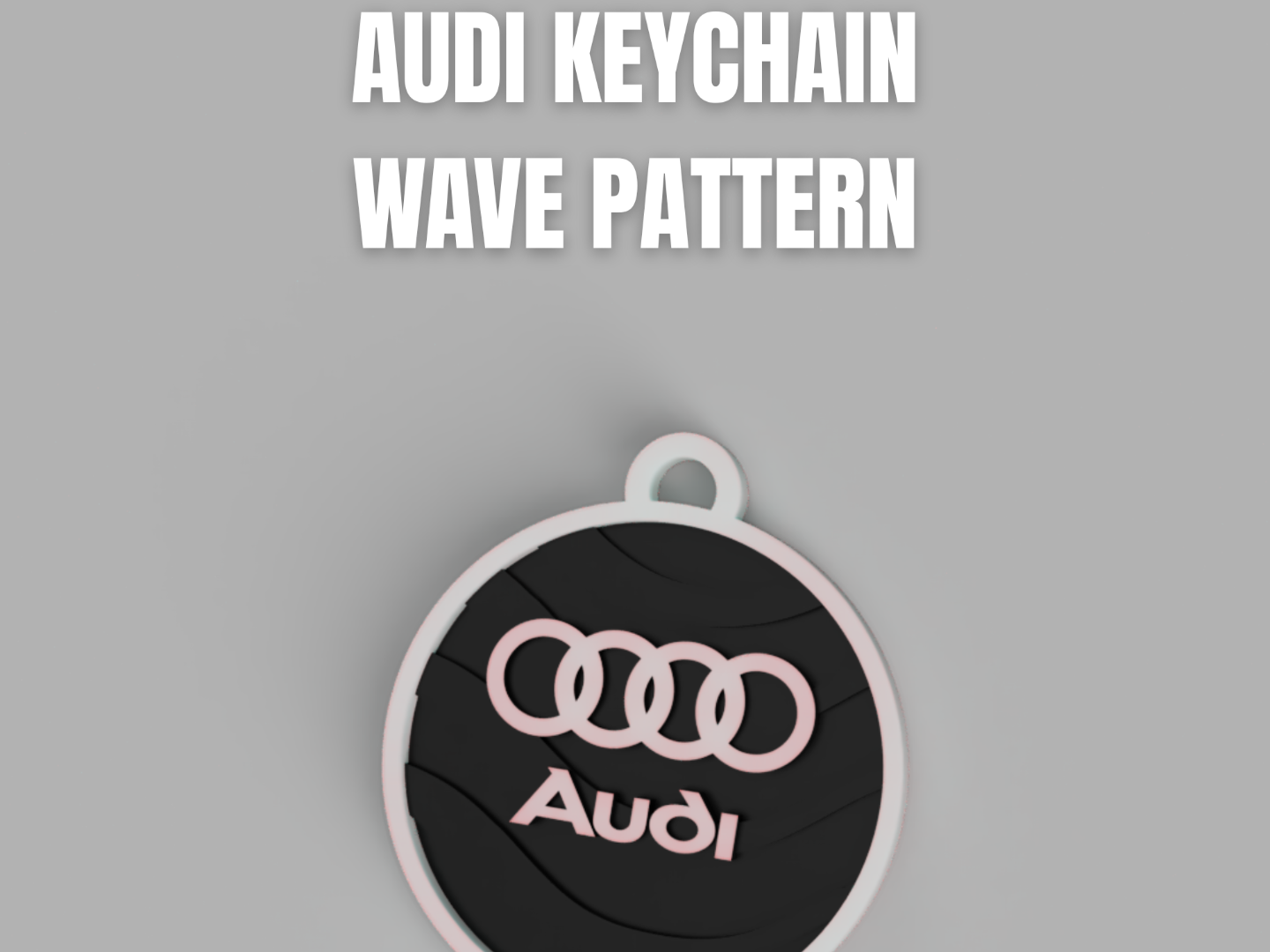Portachiavi Audi V2 Wave