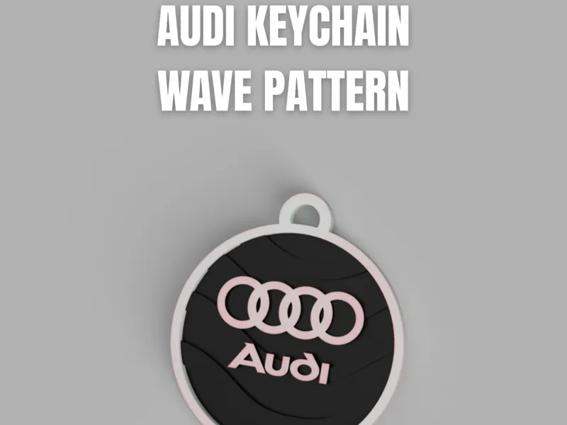 Portachiavi Audi V2 Wave
