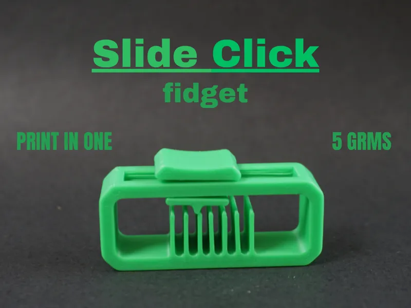 Slide click fidget