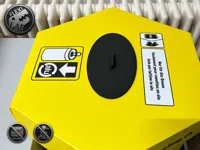 Lid for Hexagonal Aluminum Cans / PET Recycling Containers