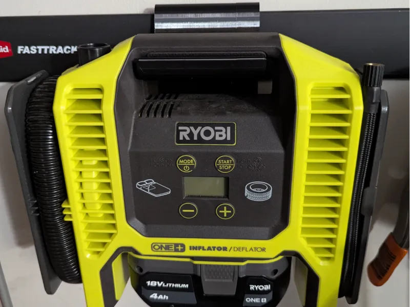 Ryobi Inflator Fasttrack Holder
