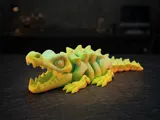 Артикулирана фигурка на костенурка-крокодил