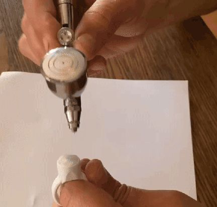 Anello pulizia aerografo