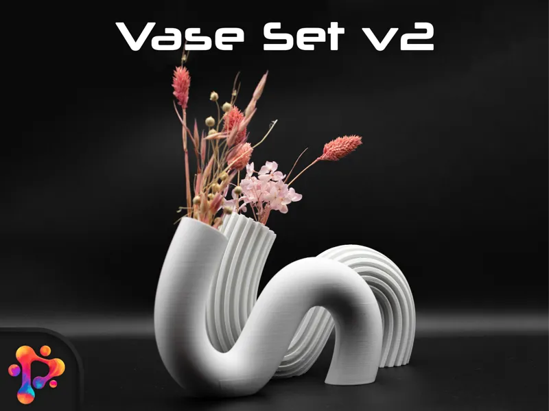 Vase Set v2 by Polymeria