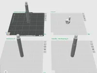 0.2mm layer, 6 walls, 25% infill + 75% infill for handle