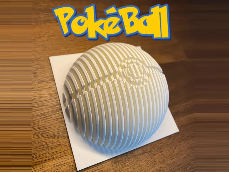 Pokéball Layer Sculpture