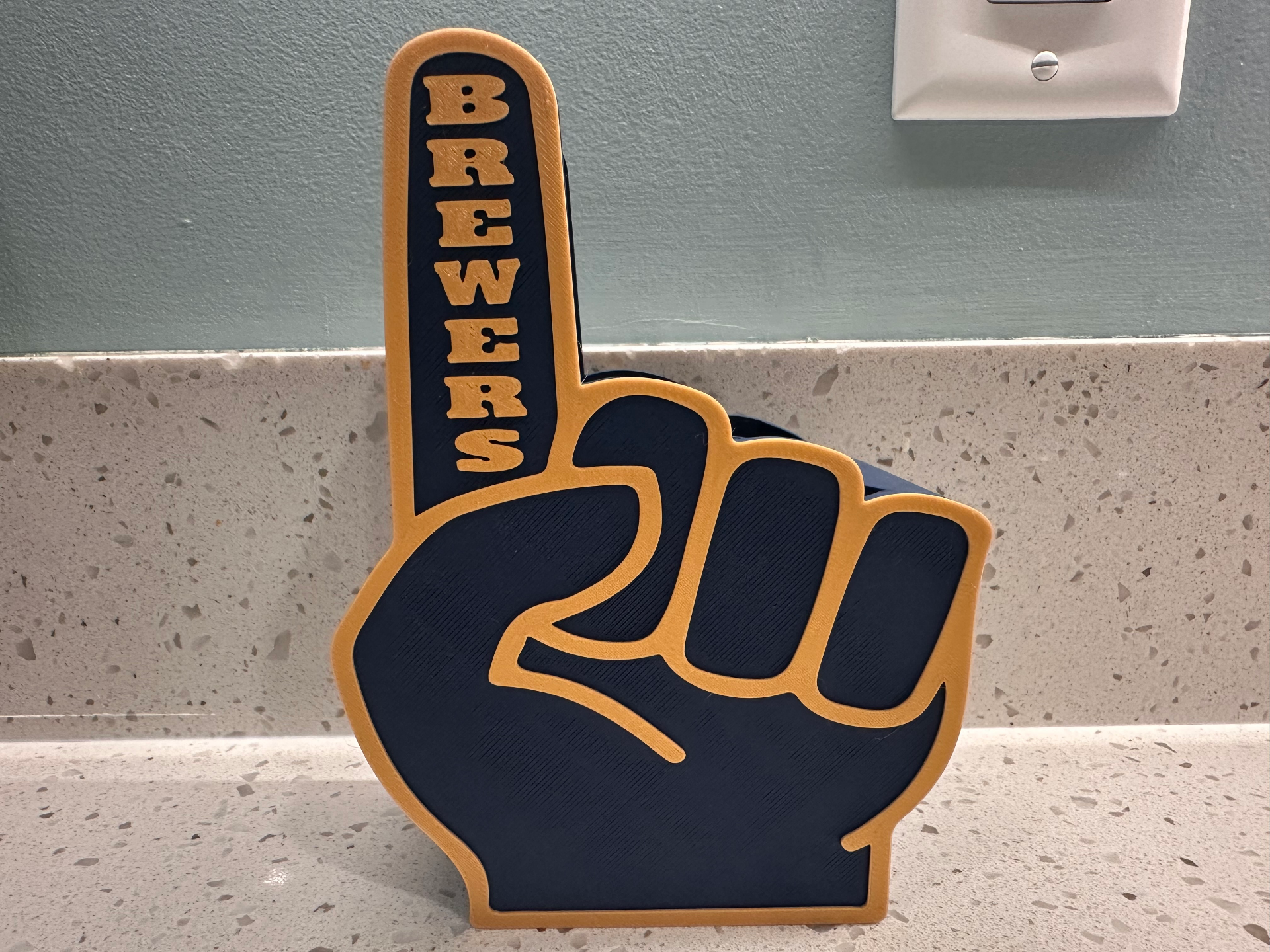 Milwaukee Brewers Foaming BBW soap holder