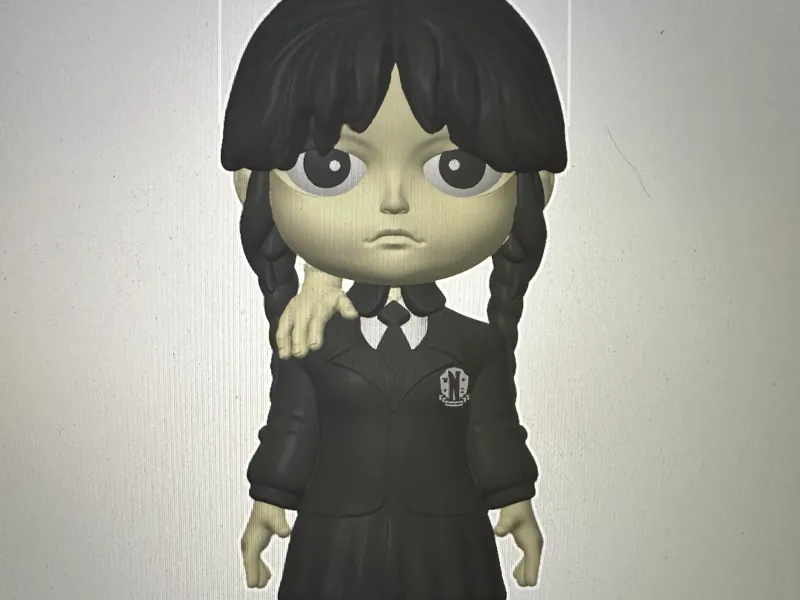 Wednesday Adams AMS model with Things