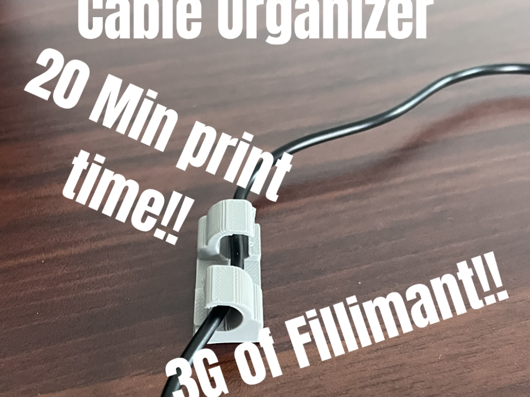 Cable Clip Organizer