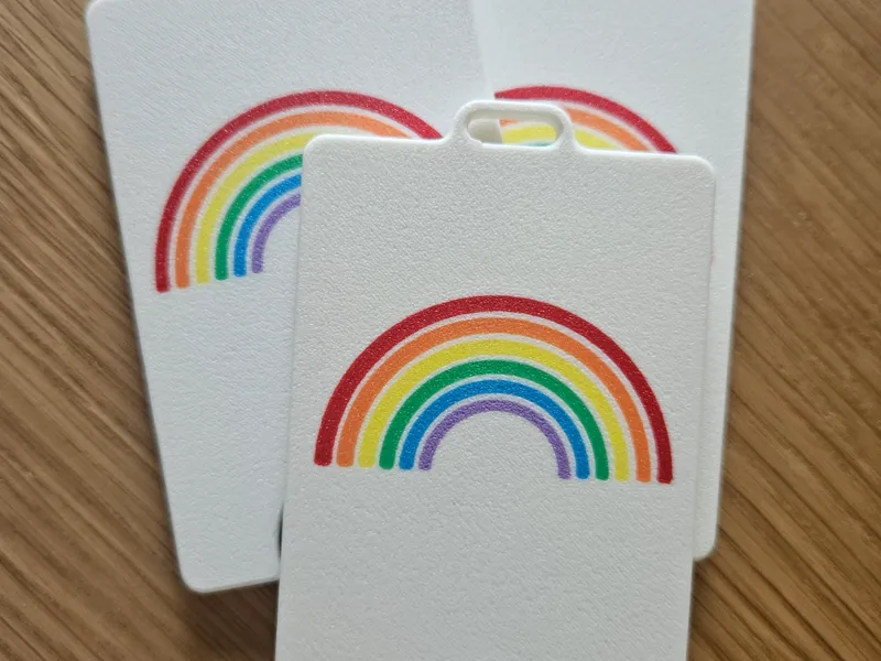 Pride ID card holder