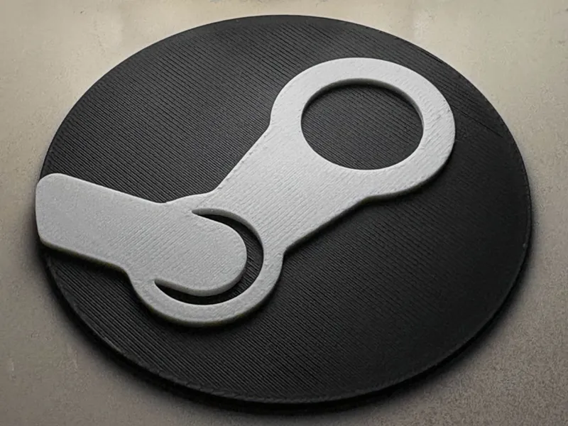 Embossed Steam Logo
