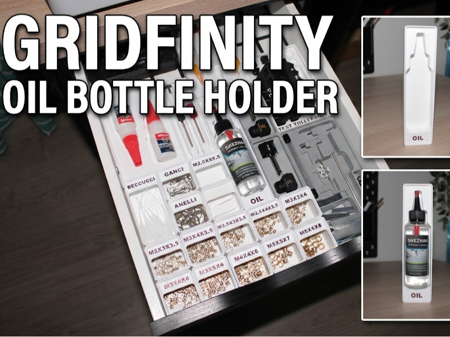 Gridfinity Oil Bottle Holder
