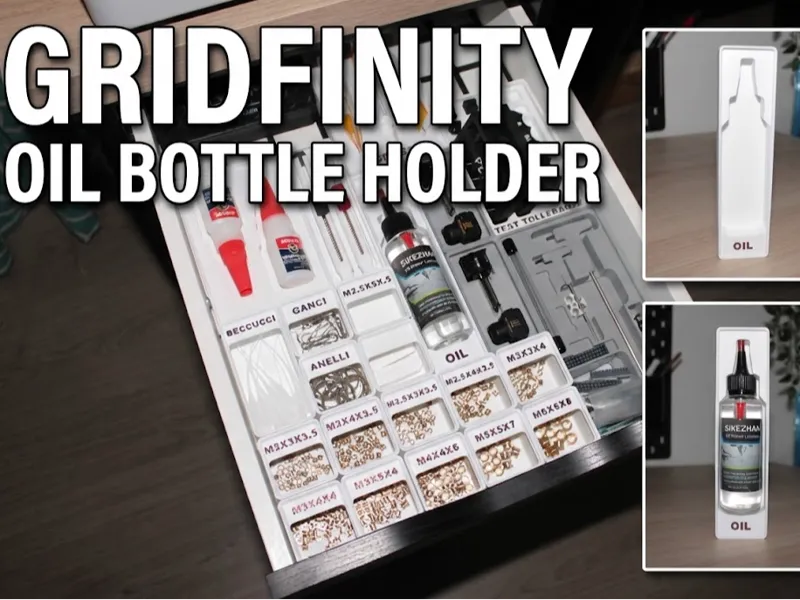 Gridfinity Oil Bottle Holder