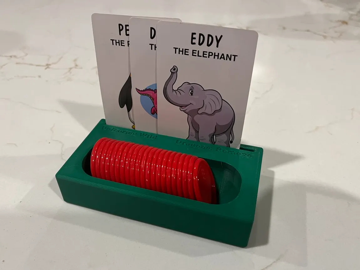 Rangement de jetons pour le jeu Sequence for Kids