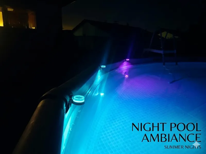 Intex Ovalframe Pool Beleuchtung