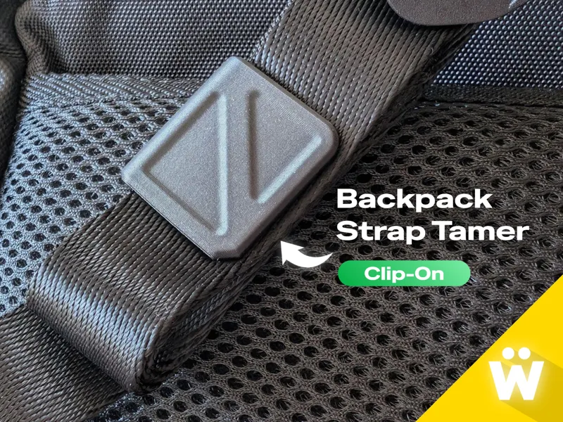 Backpack Strap Tamer (Clip-On)
