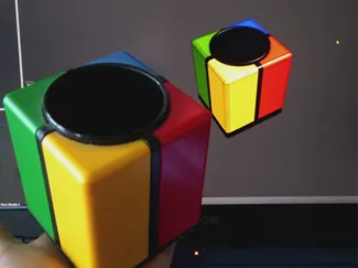 Tino TT design 80s desk organizer pen holder